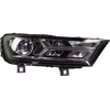 Q7 17-19 HEAD LAMP RH, Lens and Housing, HID/Xenon - CAPA