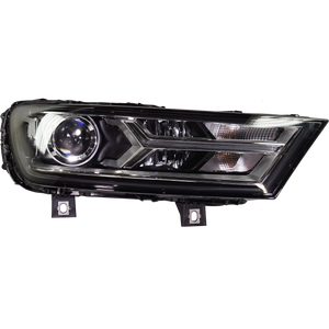 Q7 17-19 HEAD LAMP RH, Lens and Housing, HID/Xenon - CAPA
