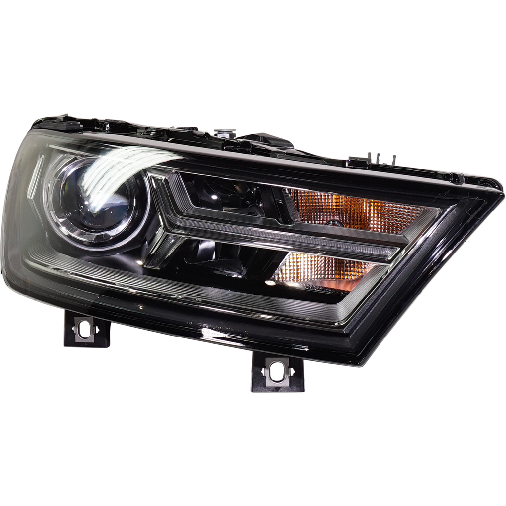 Q7 17-19 HEAD LAMP RH, Lens and Housing, HID/Xenon - CAPA