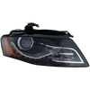 A4/S4 09-10 HEAD LAMP RH, Lens and Housing, HID, w/ HID Kit, w/ Curve Lighting, To 6-21-10, Sedan/Wagon