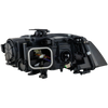 A4/S4 09-10 HEAD LAMP LH, Lens and Housing, HID, w/ HID Kit, w/ Curve Lighting, To 6-21-10, Sedan/Wagon