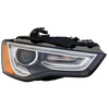 A4/S4 13-16/A5/S5 13-17 HEAD LAMP RH, Lens and Housing, HID, (A4/S4 13-16, Sedan/Wagon), (A5/S5 13-17, Coupe), w/o Curve Lighting, From 5-9-12