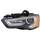 A4/S4 13-16/A5/S5 13-17 HEAD LAMP LH, Lens and Housing, HID, (A4/S4 13-16, Sedan/Wagon), (A5/S5 13-17, Coupe), w/o Curve Lighting, From 5-9-12
