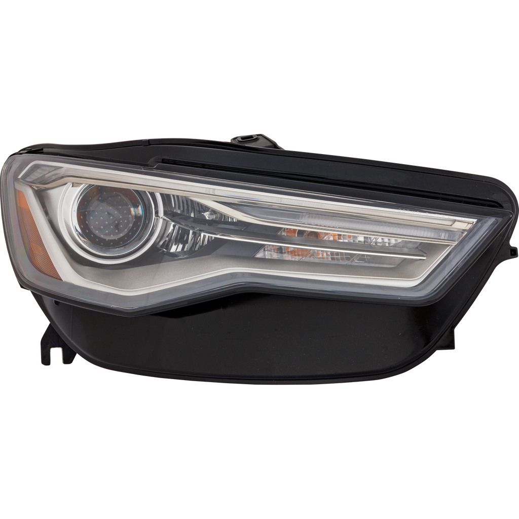 A6/S6 16-18 HEAD LAMP RH, Lens and Housing, HID, w/o HID Kit, w/ Auto Level Lamps