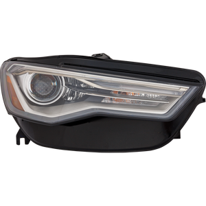 A6/S6 16-18 HEAD LAMP RH, Lens and Housing, HID, w/o HID Kit, w/ Auto Level Lamps