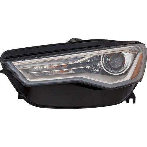 A6/S6 16-18 HEAD LAMP LH, Lens and Housing, HID, w/o HID Kit, w/ Auto Level Lamps