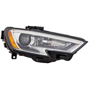 A3/S3 17-20 HEAD LAMP RH, Lens and Housing, HID, w/o HID Kit - CAPA
