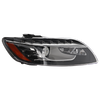 Q7 10-15 HEAD LAMP RH, Lens and Housing, Xenon, w/o Curve Lighting - CAPA