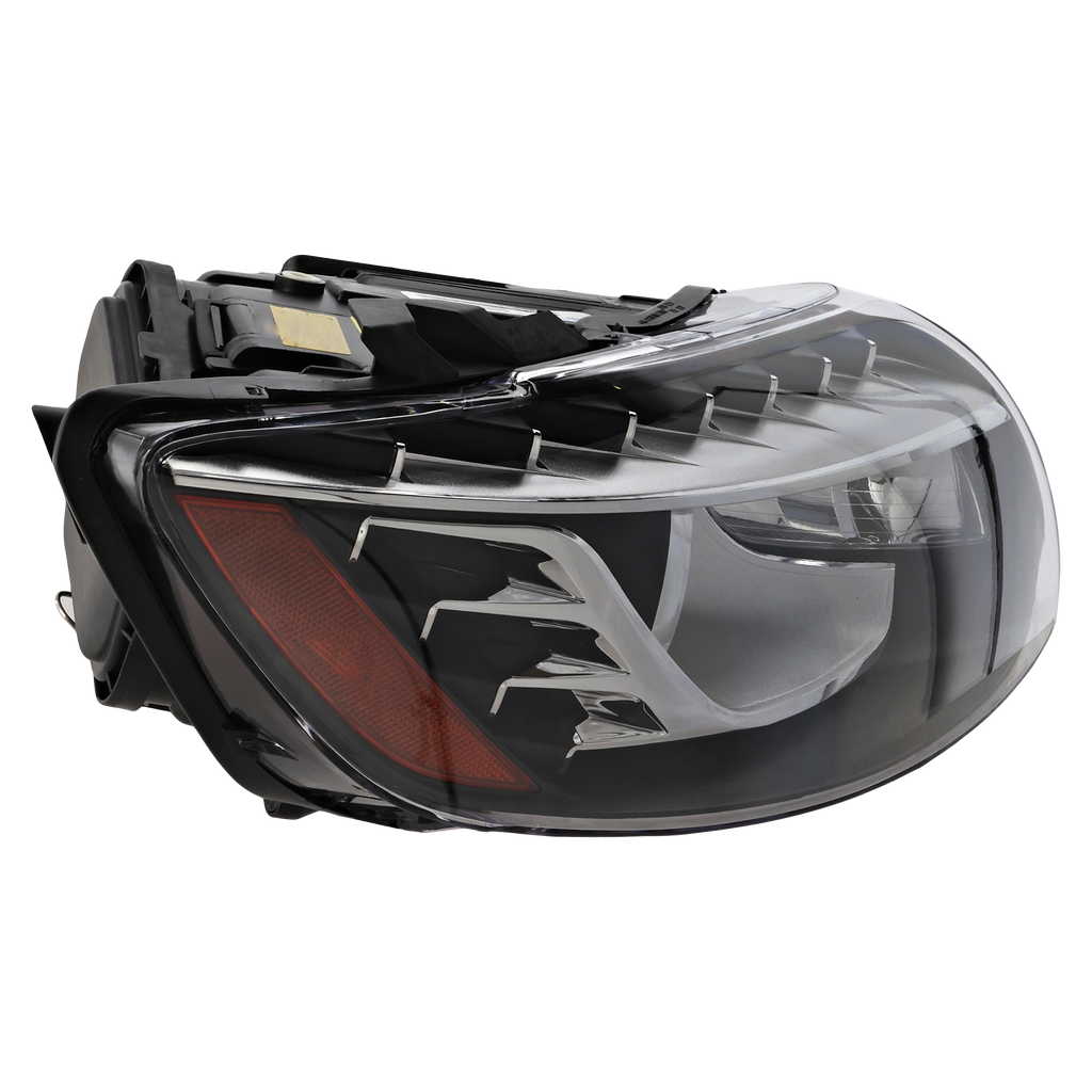 Q7 10-15 HEAD LAMP RH, Lens and Housing, Xenon, w/o Curve Lighting - CAPA