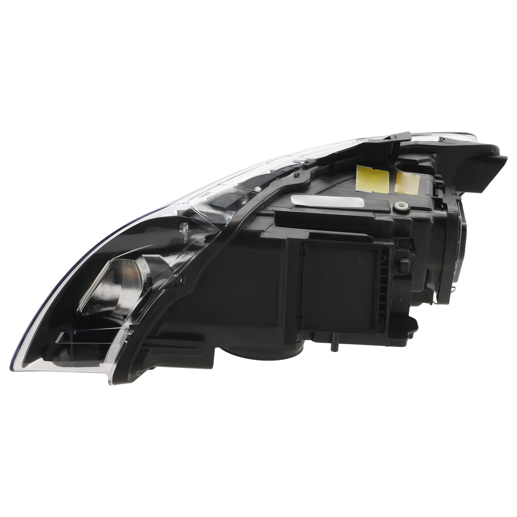 Q7 10-15 HEAD LAMP RH, Lens and Housing, Xenon, w/o Curve Lighting - CAPA