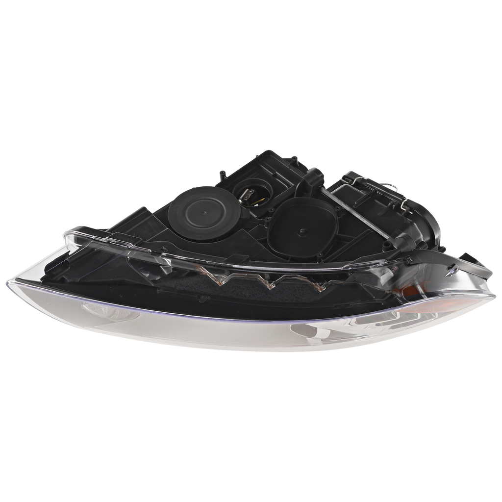 Q7 10-15 HEAD LAMP RH, Lens and Housing, Xenon, w/o Curve Lighting - CAPA