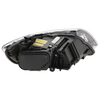 Q7 10-15 HEAD LAMP LH, Lens and Housing, Xenon, w/o Curve Lighting - CAPA