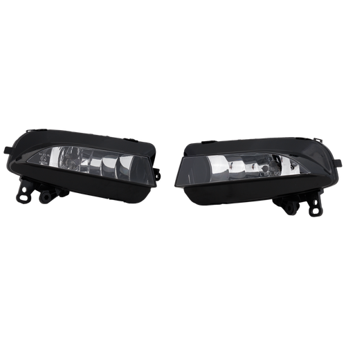 A5 12-17 FOG LAMP RH AND LH, Assembly, Halogen, Clear Lens