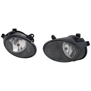 A6 06-08 FOG LAMP RH AND LH, Assembly, Halogen, Clear Lens