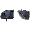 A6 06-08 FOG LAMP RH AND LH, Assembly, Halogen, Clear Lens
