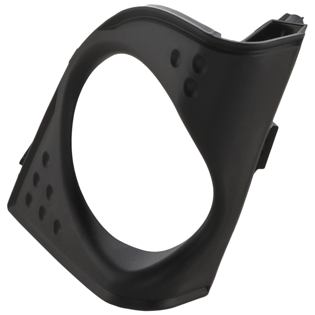 TSX 09-10 FOG LAMP COVER LH, Textured Black, Sedan