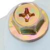 Q3 19-23 HOOD HINGE RH, Steel, Chrome