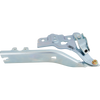 Q3 19-23 HOOD HINGE LH, Steel, Chrome