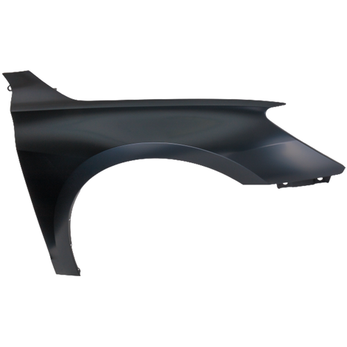 A3/A3 QUATTRO 22-22 FRONT FENDER RH, Black, Steel, w/o Lamp Hole - CAPA