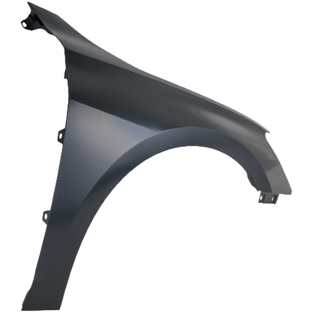 A3/A3 QUATTRO 22-22 FRONT FENDER RH, Black, Steel, w/o Lamp Hole - CAPA