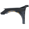 A3/A3 QUATTRO 22-22 FRONT FENDER RH, Black, Steel, w/o Lamp Hole - CAPA
