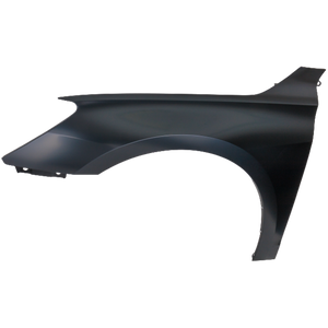 A3/A3 QUATTRO 22-22 FRONT FENDER LH, Black, Steel, w/o Lamp Hole - CAPA