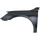 A3/A3 QUATTRO 22-22 FRONT FENDER LH, Black, Steel, w/o Lamp Hole - CAPA