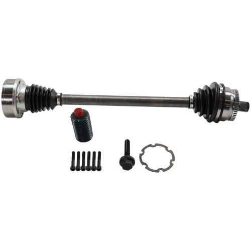 A4 QUATTRO 97-02 FRONT CV AXLE ASSEMBLY LH, AWD, 1.8L Eng.