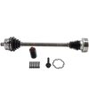 A4 QUATTRO 97-02 FRONT CV AXLE ASSEMBLY LH, AWD, 1.8L Eng.