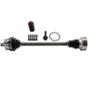 A4 QUATTRO 97-02 FRONT CV AXLE ASSEMBLY LH, AWD, 1.8L Eng.