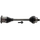 A6 QUATTRO 00-04 FRONT CV AXLE ASSEMBLY LH, AWD, Automatic Transmission, 4.2L Eng.