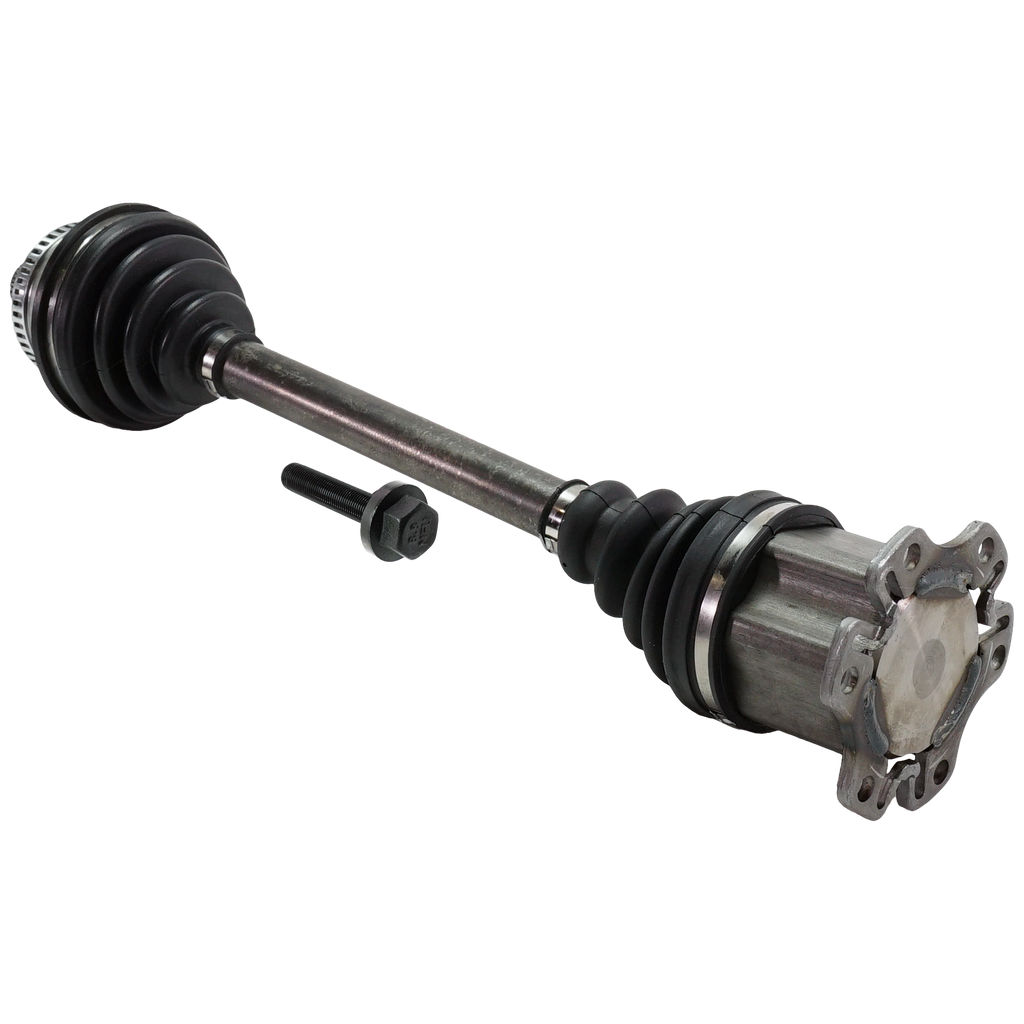 A6 QUATTRO 00-04 FRONT CV AXLE ASSEMBLY LH, AWD, Automatic Transmission, 4.2L Eng.