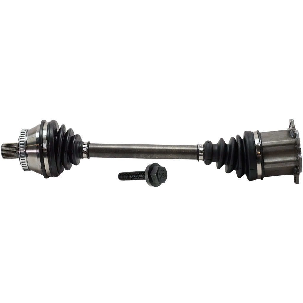 A6 QUATTRO 00-04 FRONT CV AXLE ASSEMBLY LH, AWD, Automatic Transmission, 4.2L Eng.
