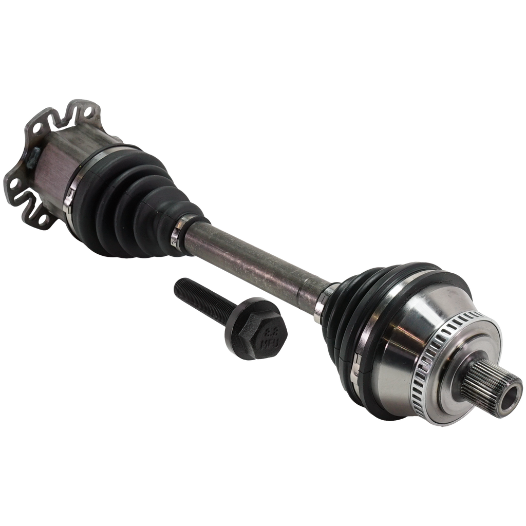 A6 QUATTRO 02-04 FRONT CV AXLE ASSEMBLY RH, AWD, Automatic Transmission, 4.2L Eng.