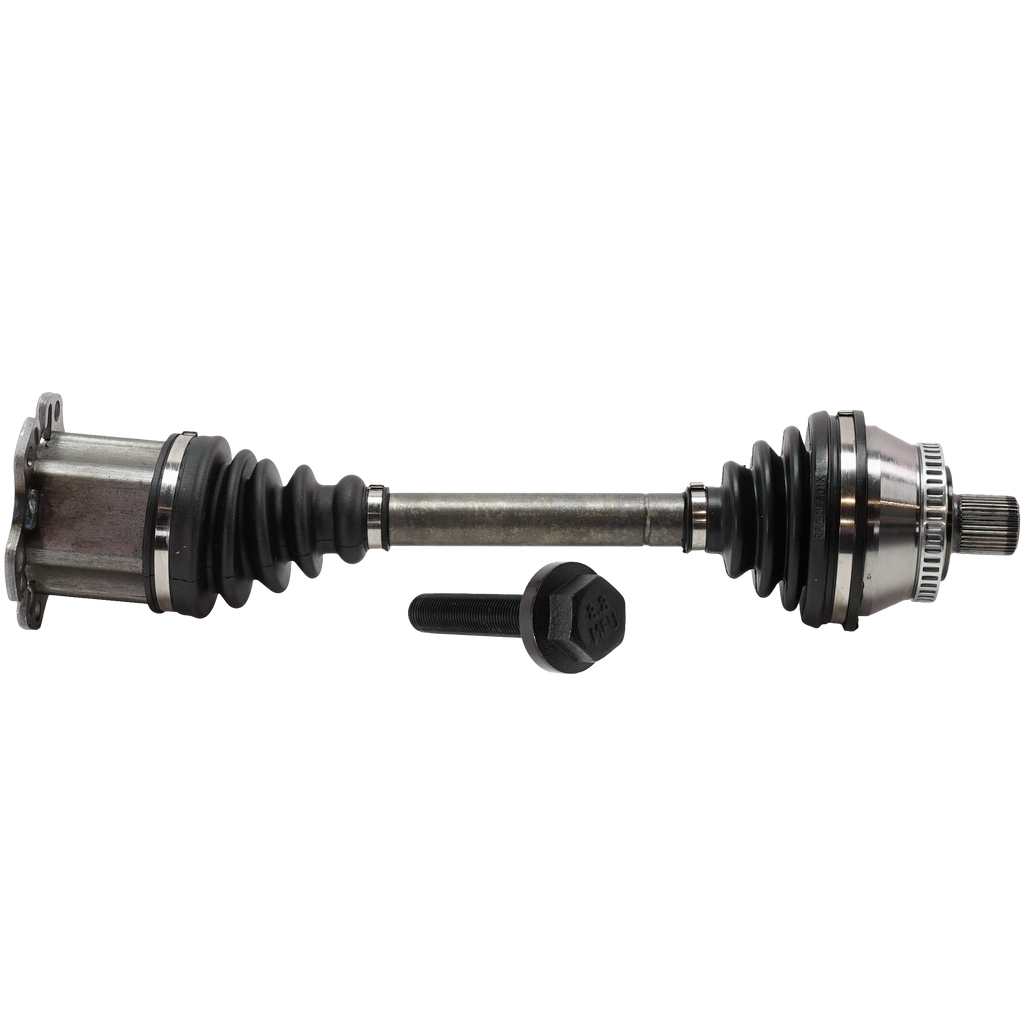 A6 QUATTRO 02-04 FRONT CV AXLE ASSEMBLY RH, AWD, Automatic Transmission, 4.2L Eng.