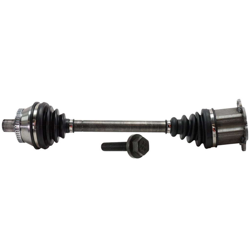 A6 QUATRRO 00-04/ALLROAD QUATTRO 03-05 FRONT CV AXLE ASSEMBLY LH, Automatic Transmission, 4.2L Eng.