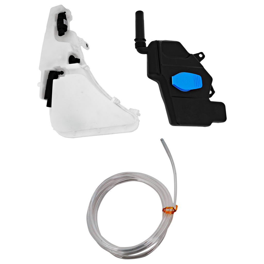 A6/S6 12-18 WASHER RESERVOIR, Assembly, w/ Inlet, Cap, Pump, Sensor, Headlight Washer, (Includes RS7 Models)