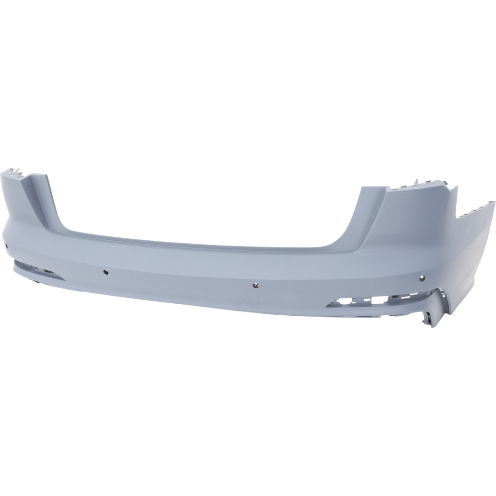 A6 QUATTRO 19-23/S6 20-23 REAR BUMPER COVER, Primed, w/ S-Line Pkg, w/o Parallel Park Assist Sensor Holes