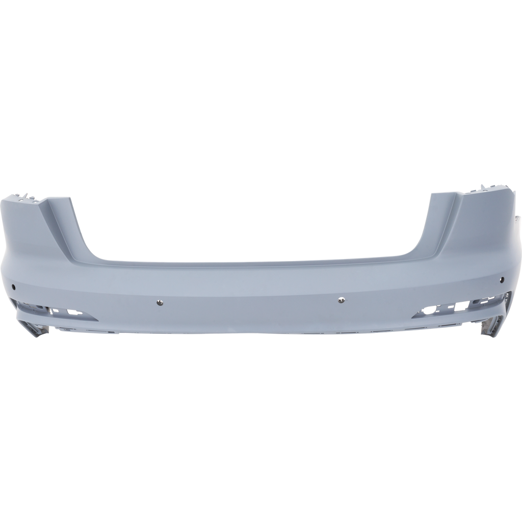 A6 QUATTRO 19-23/S6 20-23 REAR BUMPER COVER, Primed, w/ S-Line Pkg, w/o Parallel Park Assist Sensor Holes