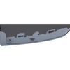 A6 QUATTRO 19-23/S6 20-23 REAR BUMPER COVER, Primed, w/ S-Line Pkg, w/o Parallel Park Assist Sensor Holes