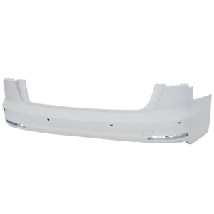 A6 QUATTRO 19-23 REAR BUMPER COVER, Primed, w/o S-Line Pkg, w/o Parallel Park Assist Sensor Holes