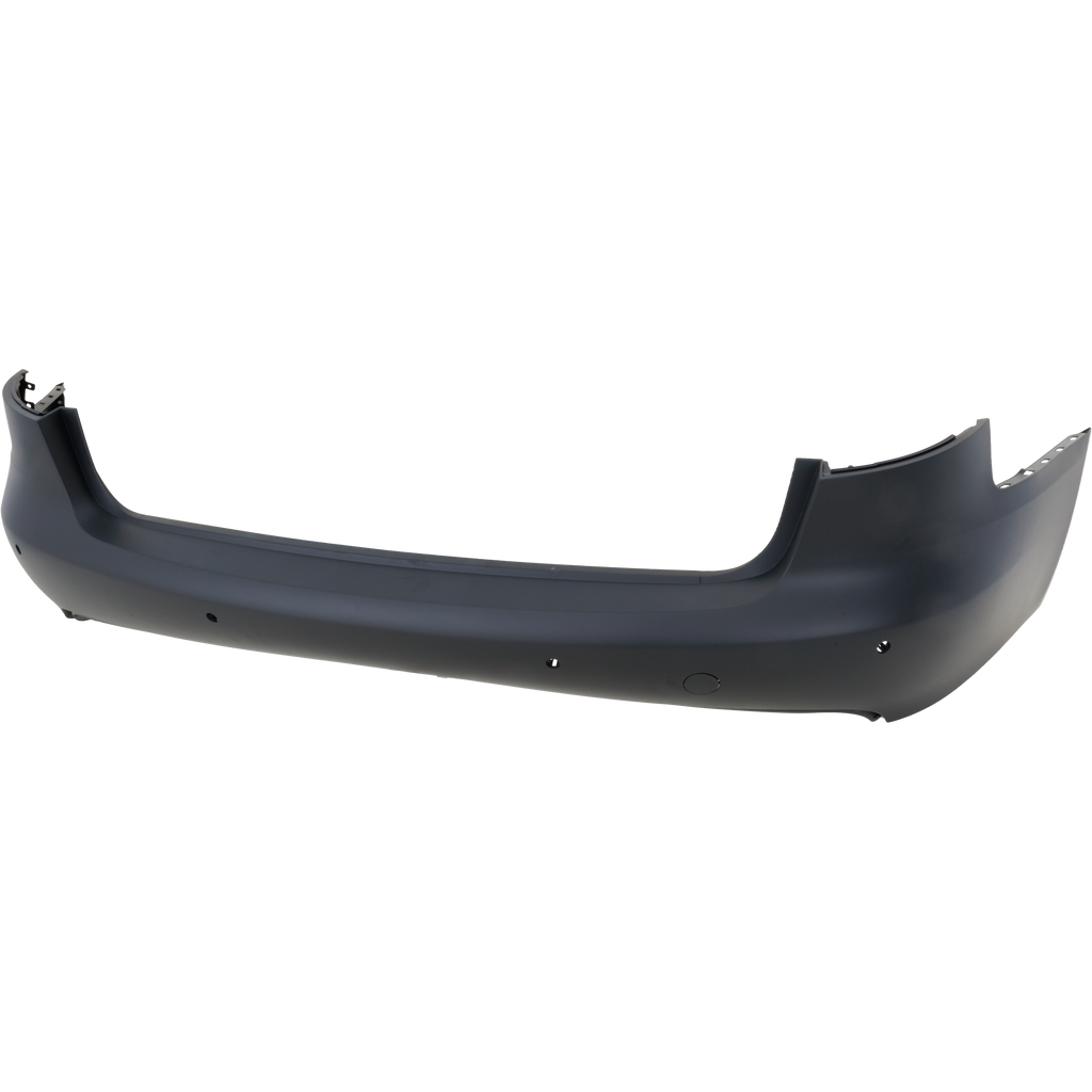 A4 QUATTRO 09-12 REAR BUMPER COVER, Primed, w/ Parking Aid Sensor Holes, w/o S-Line Package, Wagon