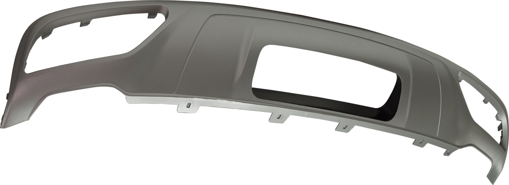 Q5 18-20 REAR LOWER VALANCE, Painted Silver Gray, w/ Trailer Hitch