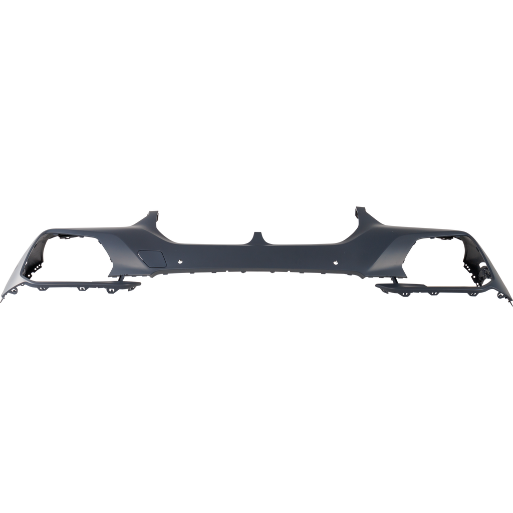 X5 19-23 FRONT BUMPER COVER, Primed, w/ Park Assist Sensor Holes, w/o M Sport Package