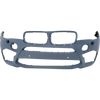 X5 15-18 FRONT BUMPER COVER, Primed, w/ Headlight Washer Holes, w/ Parking Assist Sensor Holes, w/ Park Distance Control Sensor Holes, M Model