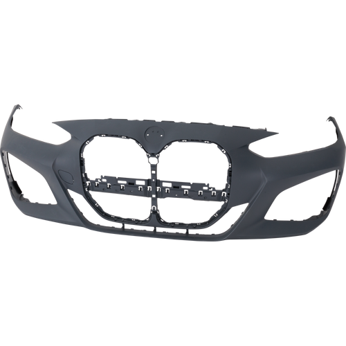 430i M Sport Line/M440 21-23 FRONT BUMPER COVER, Primed, w/ Parking Assist