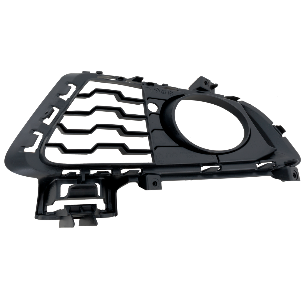 Front Bumper Grille Right Passenger Side Black For 2014-2019 BMW 3-Series GT Replacement RB01530071