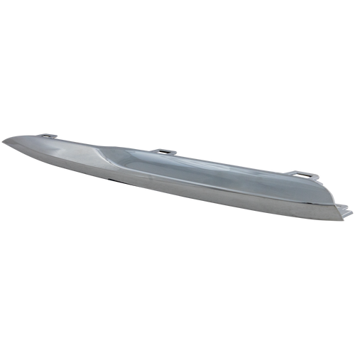 3-SERIES 16-19 FRONT BUMPER GRILLE MOLDING LH, Lower, Chrome, Luxury Line w/o M Sport Package, (16-18 Sedan)/Wagon