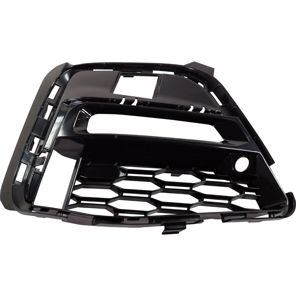 330I 19-22 FRONT BUMPER GRILLE RH, Bright Black, Side, w/ M Sport Package, Sedan