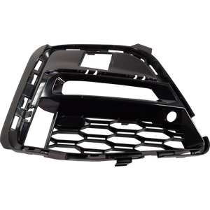 330I 19-22 FRONT BUMPER GRILLE RH, Bright Black, Side, w/ M Sport Package, Sedan